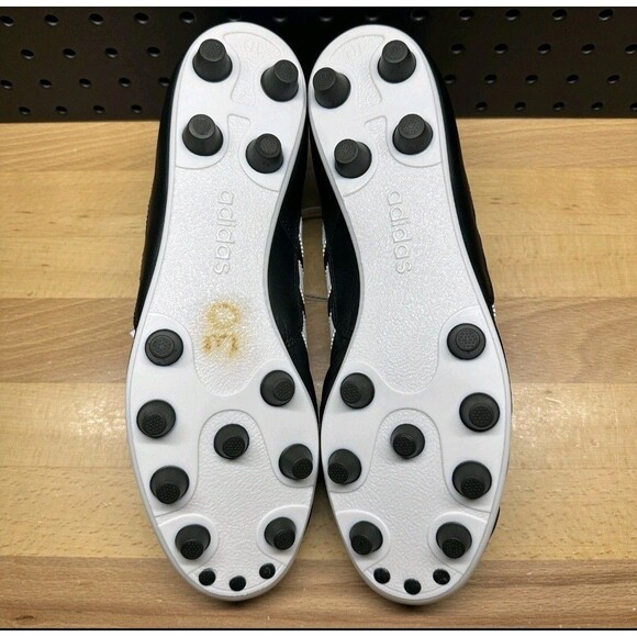 Adidas Copa Mundial Leather Soccer Cleats Black Made In Germany 015110 Size 10 - Picture 7 of 10